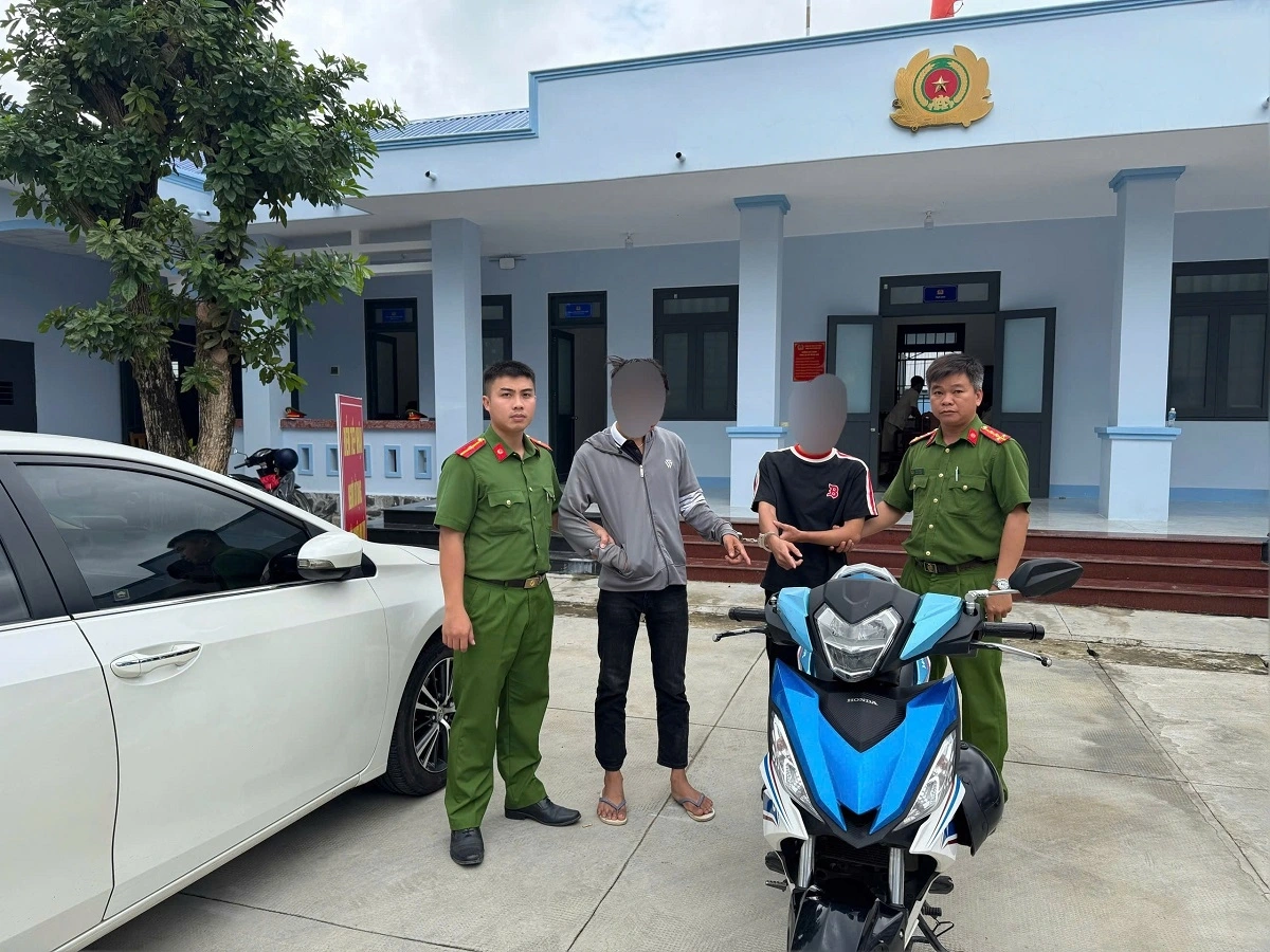 Hai nghi phạm cướp giật bị bắt sau hơn 5 giờ lẩn trốn ở Lâm Đồng
