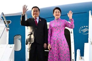 Chủ tịch Quốc hội Trần Thanh Mẫn và Phu nhân tới Rabat, bắt đầu chuyến thăm chính thức Vương quốc Morocco