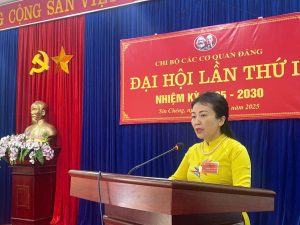Chi bộ các cơ quan Đảng xã Sín Chéng tổ chức Đại hội lần thứ I, hướng tới nâng cao hiệu lực lãnh đạo trong nhiệm kỳ mới