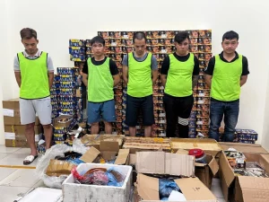 Hà Nội: Triệt phá đường dây sản xuất, tiêu thụ gần 1 tấn pháo nổ liên tỉnh