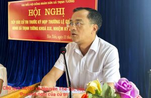Tổ đại biểu HĐND xã Trịnh Tường lắng nghe ý kiến cử tri trước kỳ họp giữa năm 2025
