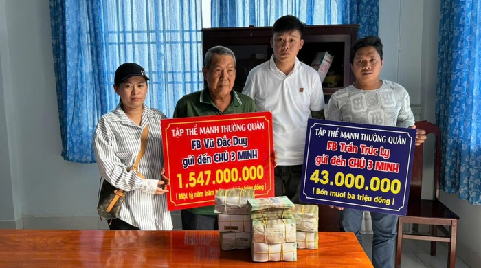 Ông Ba Minh cưu mang 'vợ nhặt' ở Đồng Tháp được hỗ trợ gần 1,6 tỉ để cất nhà, trị bệnh b084246a3b3db063e92c 1756355407157877616082 159 0 829 1280 crop 17563556783272114826906