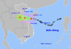 Bão số 6 Nongfa di chuyển nhanh, Hà Tĩnh – Quảng Trị chuẩn bị ứng phó