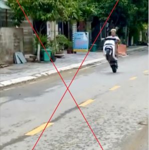 Lào Cai: Xử phạt nam thanh niên bốc đầu xe máy điện, quay clip đăng mạng xã hội