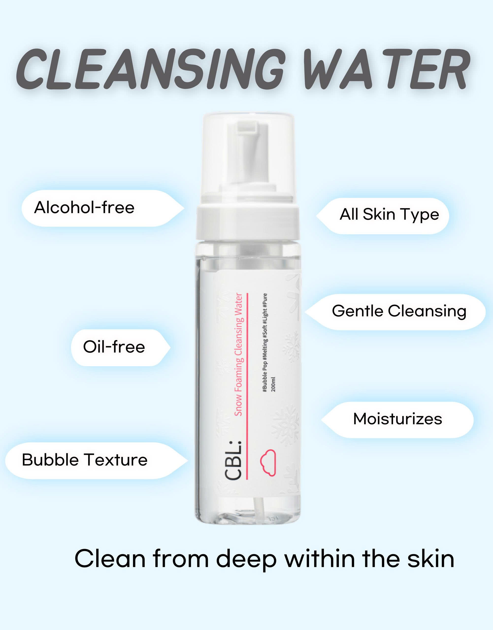 CBL Snow Foam & Whitening Essence Cream: Bộ đôi tối giản hóa chu trình dưỡng da, hiệu quả tối đa Thành phần thiên nhiên dịu nhẹ – An toàn cho cả làn da nhạy cảm