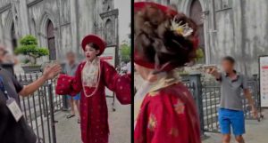 Xác minh vụ DJ Ngân 98 bị ngăn chụp ảnh tại Nhà thờ Lớn Hà Nội