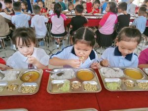 Suất ăn bán trú 15.000 đồng ở Hà Tĩnh gây ‘bão’ mạng
