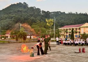 Lan tỏa kỹ năng sống an toàn cho học sinh qua buổi tuyên truyền pháp luật tại Bảo Thắng