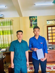 Công dân xã Chấn Thịnh viết tiếp “câu chuyện hòa bình” bằng lá đơn tình nguyện nhập ngũ
