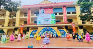 “Nói không với rác thải nhựa” – Thông điệp xanh từ Trường Tiểu học số 1 Bắc Cường