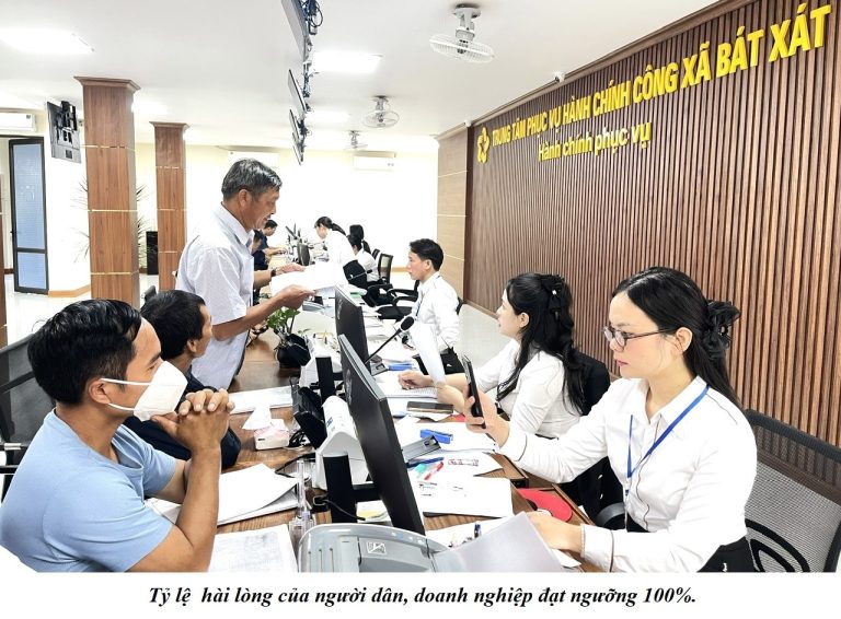 trang chủ Bát Xát nâng cấp Trung tâm Phục vụ Hành chính công: Hiện đại hóa để phục vụ dân tốt hơn