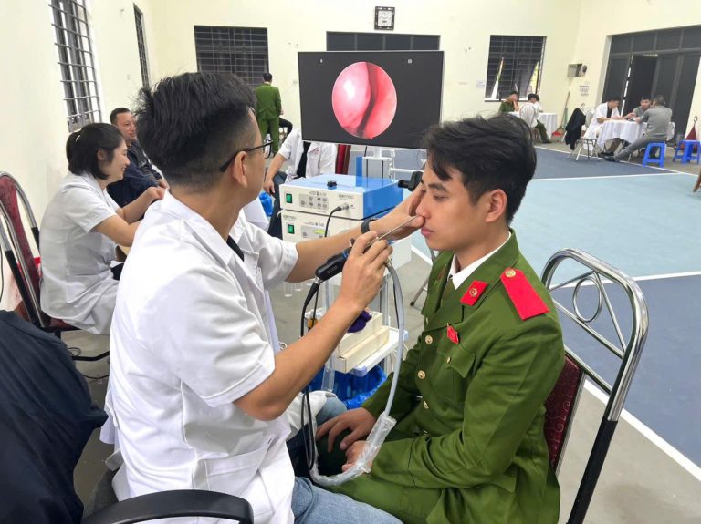 Công an Lào Cai chú trọng chăm sóc sức khỏe – nền tảng vững chắc để phục vụ Nhân dân