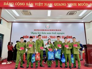 Công an xã Trấn Yên tham gia hiến máu tình nguyện: Lan tỏa nghĩa cử đẹp vì cộng đồng